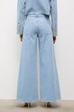 Odzież Answear.LAB jeansy wide leg damskie WS26-SJD009 niebieski