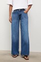 Answear.LAB jeansy wide leg damskie WS26-SJD014 niebieski WS26