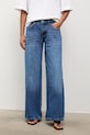 Answear.LAB jeansy wide leg damskie WS26-SJD014 niebieski WS26