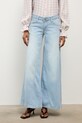 Answear.LAB jeansy straight damskie niebieski WS26-SJD028