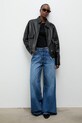 Answear.LAB jeansy loose damskie 827.tok niebieski WS26