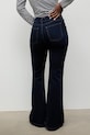 Odzież Answear.LAB jeansy flare damskie W-737.tok granatowy