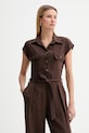 Answear.LAB kombinezon brązowy 93083.iak