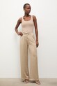 Answear.LAB spodnie damskie WS26-SPD001 beżowy WS26