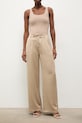 Odzież Answear.LAB spodnie damskie WS26-SPD001 beżowy