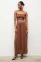 Answear.LAB spodnie Angelina.hak brązowy WS26