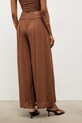 Odzież Answear.LAB spodnie Angelina.hak brązowy