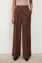 Answear.LAB spodnie z elastanem brązowy 971495.hak
