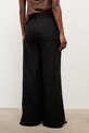 Odzież Answear.LAB spodnie damskie z wiskozą WS26-SPD031 czarny