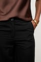 Answear.LAB spodnie damskie z wiskozą WS26-SPD031 czarny