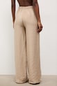 Odzież Answear.LAB spodnie damskie z lyocellem WS26-SPD036 beżowy
