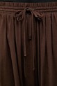Answear.LAB spodnie damskie z modalem brązowy PN1577