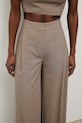 Answear.LAB spodnie damskie beżowy PN1615