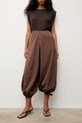 Answear.LAB spodnie damskie WS26-SPD049 brązowy WS26