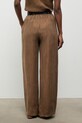 Одяг Answear.LAB штани жіночі з ліоцелю 95106.iak коричневий