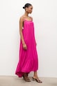 Сукня з віскози Answear.LAB Africa.hak рожевий WS26