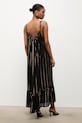 Odzież Answear.LAB sukienka wiskozowa Africa.oro.hak czarny