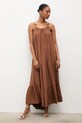 Answear.LAB sukienka Venezia.hak brązowy WS26