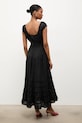 Odzież Answear.LAB sukienka bawełniana June.hak czarny