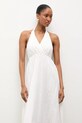 Answear.LAB sukienka biały Nerea.hak