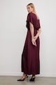 Odzież Answear.LAB sukienka AB665.iak bordowy
