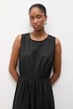 Βαμβακερό φόρεμα Answear.LAB μαύρο 55536.iak