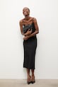 Answear.LAB платье в бельевом стиле чёрный WS26-SUD032