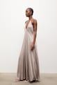 Answear.LAB šaty z viskózy WS26-SUD039 béžová WS26