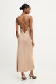 Odzież Answear.LAB sukienka bieliźniana z wiskozy WS26-SUD040 brązowy