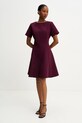 Answear.LAB sukienka UP26K-202021.tok bordowy WS26