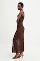 Answear.LAB sukienka m.08807.hak brązowy WS26