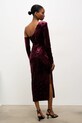 Odzież Answear.LAB sukienka 58315.iok bordowy