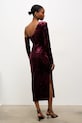 Odzież Answear.LAB sukienka 58315.iok bordowy