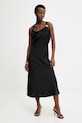 Answear.LAB sukienka midi czarny 58304.tok
