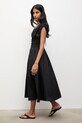 Answear.LAB sukienka bawełniana ZY990.hak czarny WS26