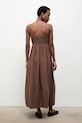 Ρούχα Φόρεμα από λινό Answear.LAB E26-117.fjk καφέ