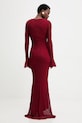 Odzież Answear.LAB sukienka 15781.fak bordowy