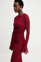 Answear.LAB sukienka bordowy 15781.fak