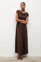 Answear.LAB sukienka 661793.hak brązowy WS26