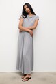 Answear.LAB sukienka 661793.hak szary WS26