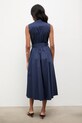 Odzież Answear.LAB sukienka 971282.hak granatowy