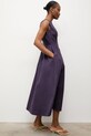 Answear.LAB sukienka bawełniana WS26-SUD096 fioletowy WS26