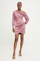 Answear.LAB sukienka letnia WS26-SUD102 różowy WS26