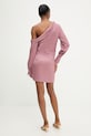Odzież Answear.LAB sukienka letnia WS26-SUD102 różowy