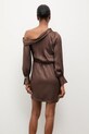 Odzież Answear.LAB sukienka letnia WS26-SUD102 brązowy