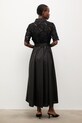 Îmbrăcăminte Answear.LAB rochie evazată din bumbac WS26-SUD112 negru