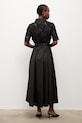 Îmbrăcăminte Answear.LAB rochie evazată din bumbac WS26-SUD112 negru