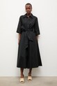 Answear.LAB платье из хлопка WS26-SUD118 чёрный WS26