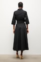 Ρούχα Answear.LAB φόρεμα βαμβακερό WS26-SUD118 μαύρο
