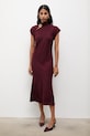 Answear.LAB sukienka 58266.tok bordowy WS26